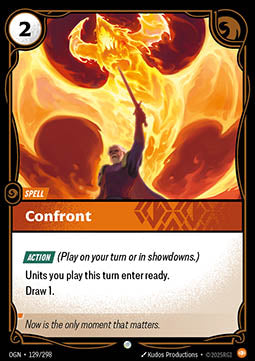 Confront OGN-129 Common Boosterfrisch Englisch