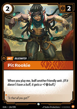 Pit Rookie OGN-136 Common Boosterfrisch Englisch