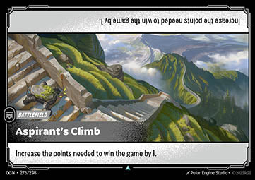 Aspirant's Climb OGN-276 Uncommon Boosterfrisch Englisch