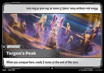 Targon's Peak OGN-289 Uncommon Boosterfrisch Englisch