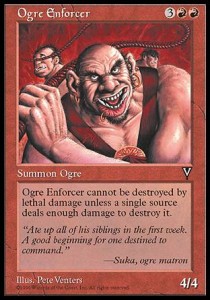Ogre Enforcer VIS- Rare Played Englisch
