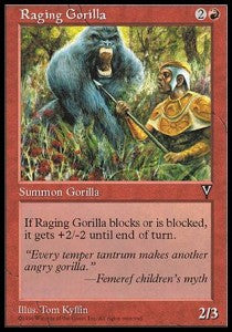 Raging Gorilla VIS- Common Excellent Englisch