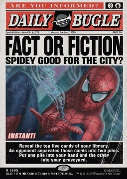 Fact or Fiction SLDMSM-1995 Rare Near Mint Englisch