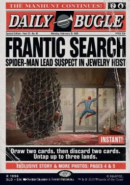 Frantic Search SLDMSM-1996 Rare Near Mint Englisch