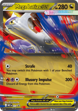 Mega Latias ex MEP-011 Promo Near Mint Deutsch