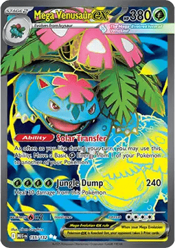 Mega Bisaflor ex MEG-155 Ultra Rare Near Mint Deutsch
