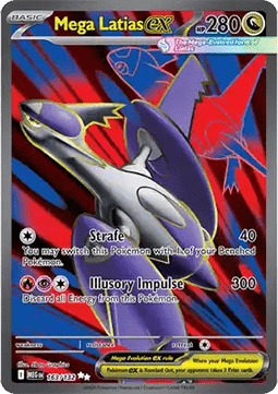 Mega Latias ex MEG-163 Ultra Rare Excellent Deutsch