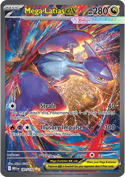Mega Latias ex MEG-181 Special Illustration Rare Excellent Englisch