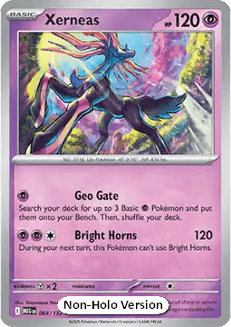 Xerneas xMEG-064 Rare Near Mint Deutsch