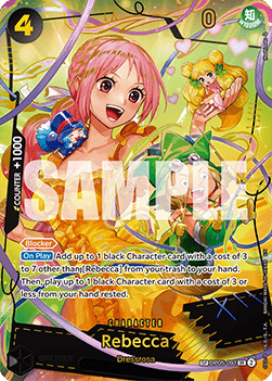 Rebecca (OP05-091) (V.2) PRB02 Special Rare Near Mint Englisch
