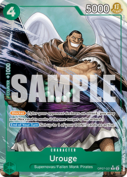 Urouge (OP07-021) (V.2) PRB02 Alternate Art Near Mint Englisch