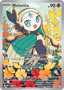 Meloetta MEP-026 Promo Excellent Englisch