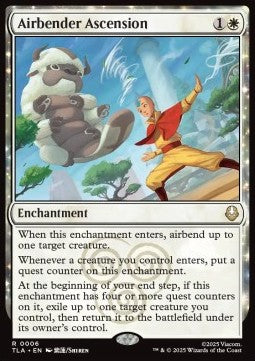 Airbender Ascension TLA-6 Rare Near Mint Englisch
