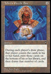 Teferi's Puzzle Box VIS- Rare Excellent Englisch