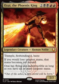 Ozai, the Phoenix King TLA-235 Mythic Near Mint Englisch Foil