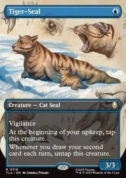 Tiger-Seal XTLA-318 Rare Near Mint Englisch Foil