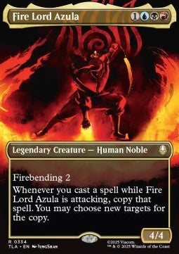 Fire Lord Azula (V.2) XTLA-334 Rare Near Mint Englisch Foil