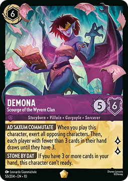 Demona - Peinigerin des Wyvern-Clans (V.1) 10WHI-55 Legendary Near Mint Deutsch