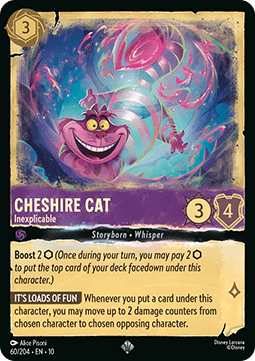 Grinsekatze - Unerklärlich 10WHI-060 Super Rare Near Mint Deutsch Foil