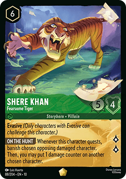 Shir Khan - Furchterregender Tiger 10WHI-088 Legendary Near Mint Deutsch Foil