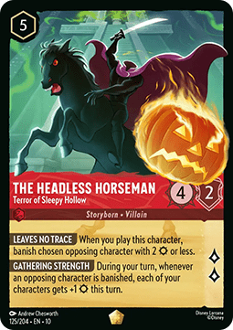 Der kopflose Reiter - Schrecken von Sleepy Hollow (V.1) 10WHI-125 Legendary Near Mint Deutsch Foil