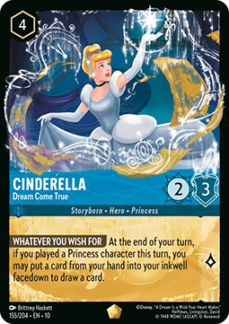 Cinderella - Ein Traum ist wahr geworden (V.1) 10WHI-155 Legendary Near Mint Deutsch Foil