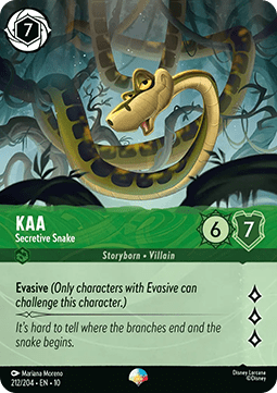 Kaa - Geheimnisvolle Schlange (V.2) 10WHI-212 Epic Boosterfrisch Deutsch Foil