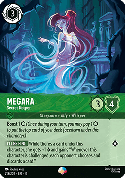 Meg - Geheimnishüterin (V.2) 10WHI-213 Epic Near Mint Deutsch Foil