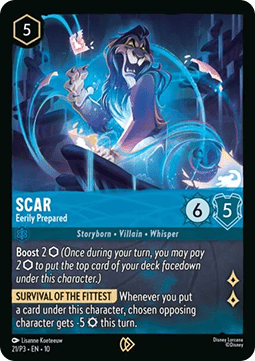 Scar - Unheimlich bereit PR3-21 Promo Near Mint Deutsch Foil