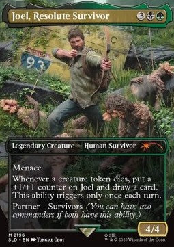Joel, Resolute Survivor SLDPS-2198 Mythic Excellent Englisch Foil