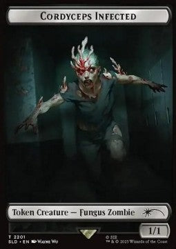 Cordyceps Infected Token (V.1) SLDPS-2201 Token Near Mint Englisch Foil