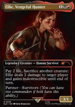 Ellie, Vengeful Hunter SLDPS-2203 Mythic Near Mint Englisch Foil