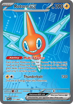 Rotom ex PFL-111 Ultra Rare Near Mint Englisch