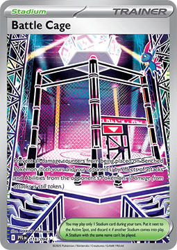 Battle Cage PFL-116 Ultra Rare Excellent Englisch