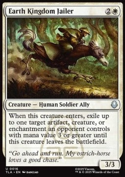 Earth Kingdom Jailer TLA-16 Uncommon Near Mint Englisch