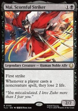Mai, Scornful Striker TLA-109 Rare Near Mint Englisch