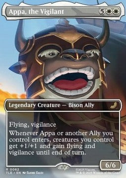 Appa, the Vigilant TLE-62 Rare Near Mint Englisch Foil