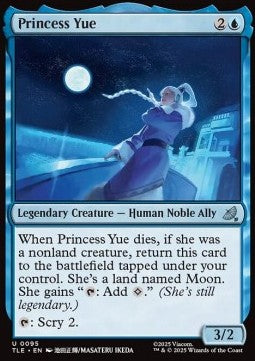 Princess Yue TLE-95 Uncommon Near Mint Englisch Foil