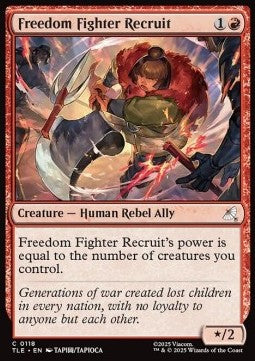 Rekrut der Freiheitskämpfer TLE-118 Common Near Mint Deutsch Foil