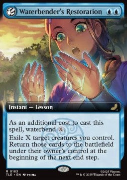 Waterbender's Restoration (V.2) TLE-183 Rare Near Mint Englisch