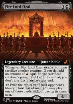 Fire Lord Ozai (V.2) TLE-186 Mythic Near Mint Englisch Foil