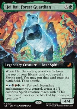 Hei Bai, Forest Guardian (V.2) TLE-205 Mythic Good Englisch Foil