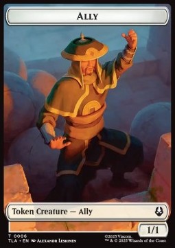 Ally Token (W 1/1) // Clue Token (V.3) TTLA-T 6/17 Token Near Mint Englisch Foil