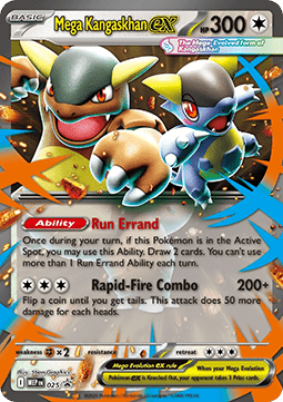 Mega Kangaskhan ex MEP-025 Promo Excellent Englisch