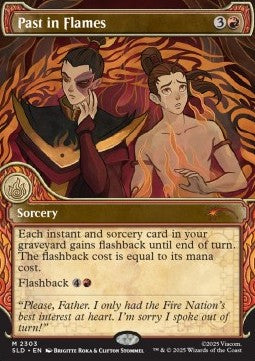 Past in Flames SLDTLA-2303 Mythic Near Mint Englisch Foil
