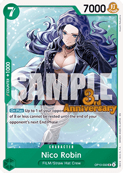 Nico Robin (OP13-032) OP13P Uncommon Boosterfrisch Englisch