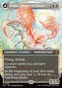 Eirdu, Bringer des Morgens // Isilu, Bringer des Abends XECL-286 Mythic Good Deutsch Foil