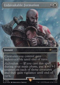 Unbreakable Formation SLD-7052 Rare Near Mint Englisch Foil
