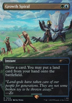 Growth Spiral SLD-7054 Rare Near Mint Englisch Foil