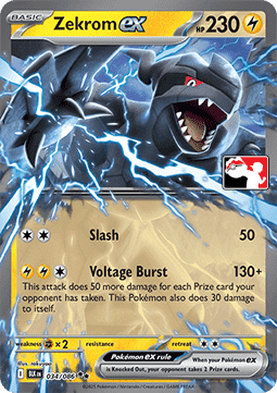 Zekrom ex PPS8-BLK 034 Prize Pack Series EX Deutsch